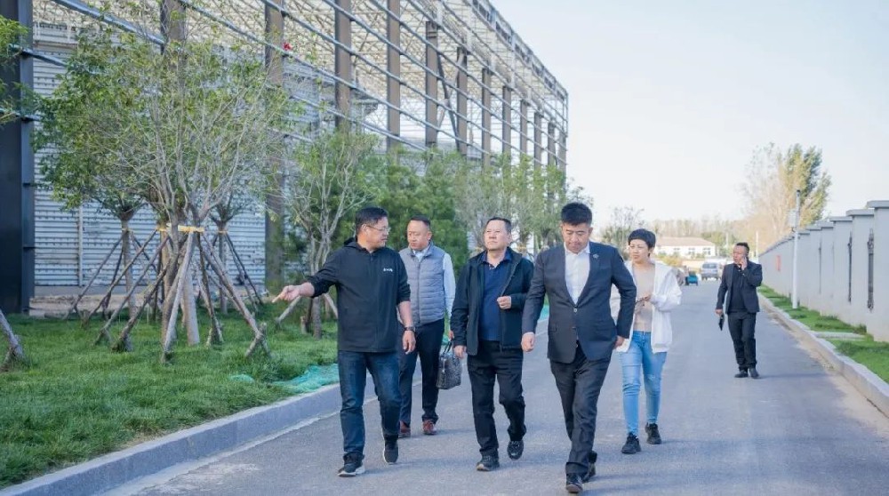 王曉軍會長帶隊(duì)考察生物質(zhì)能源天然氣項(xiàng)目